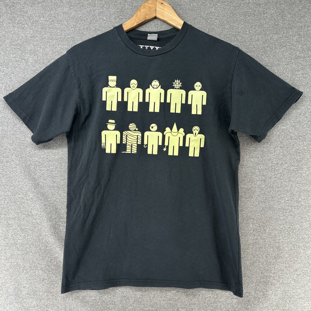 Threadless Shirt Mens Medium Zombie Glow In The Dark The Good Guys Graphic Tee